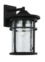 Trans Globe 40381 RT - 1LT WALL LANTERN-MD-SEEDED GLA